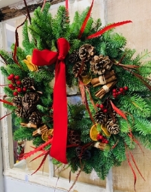 Dillons Christmas Door Wreath